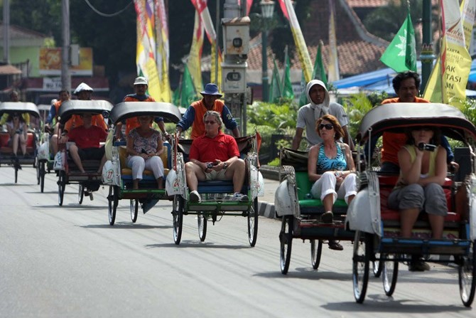 Day 03 : Magelang – Yogyakarta – Becak City Tour 